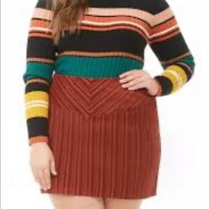 Forever 21 corduroy skirtš